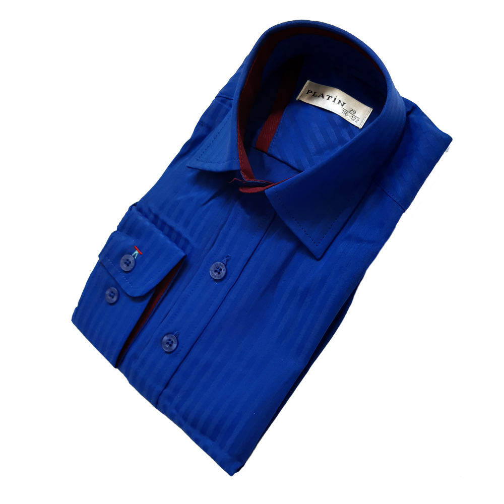 SL3035-P383 Рубашка для мальчика (голубой)