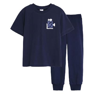 92197 Пижама для мальчика (т.синий)