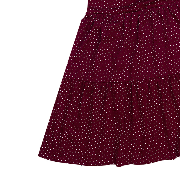 ПЛ-759 Платье для девочки (бордовый)