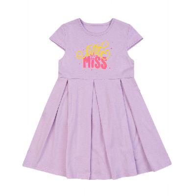 ПЛ-760 Платье для девочки (сиреневый miss)