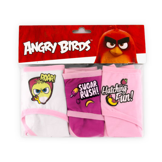 434АБ-157 Трусы для девочки "Angry Birds"
